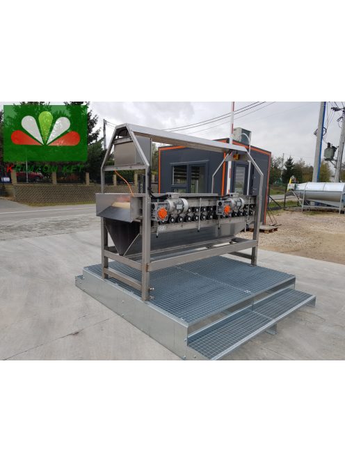 ORM 15.120 típusú gép a vizes zöldségek szárításához készült