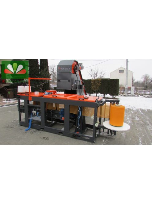 RM-30/RM-30-2N zsákolót az előre kimért zöldségadag Rashel zsákba való betöltésére használják