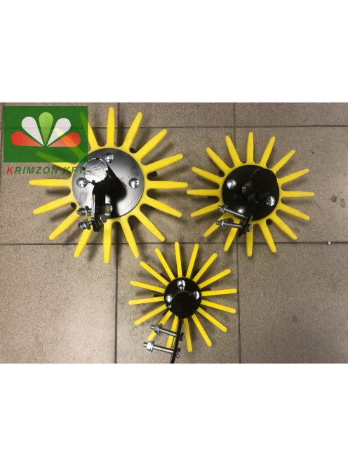 Ujjas gyomtalanító csillagszekció