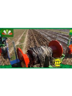 Fóliafelszedő gép