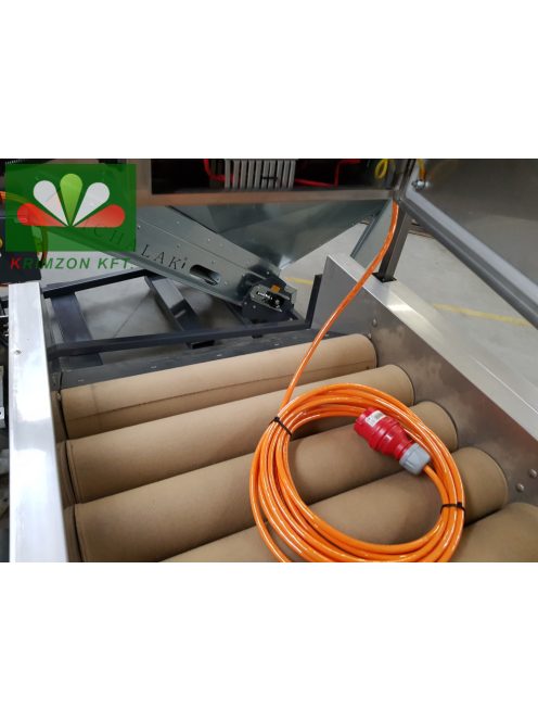 OORM 15.60 típusú gép a vizes zöldségek szárításához készült