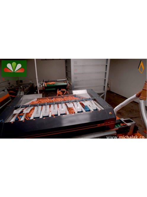 WK-10M típusú fiókos mérleget a zöldségek meghatározott adagjainak automatikus mérésére használják