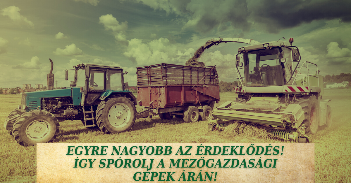 A minőségi mezőgazdasági gépek a mezőgazdasági munkák nélkülözhetetlen részét képezik